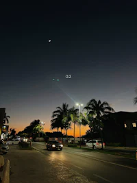 venus and jupiter in the sky at dusk